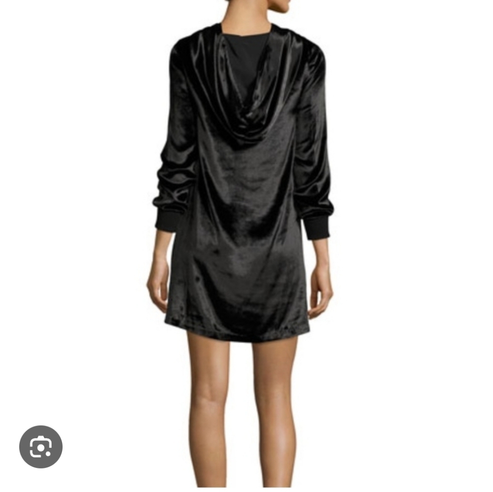 Alice + Olivia baron Velvet hooded dress - Picture 3 of 8